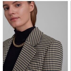 Club Monaco Houndstooth Blazer